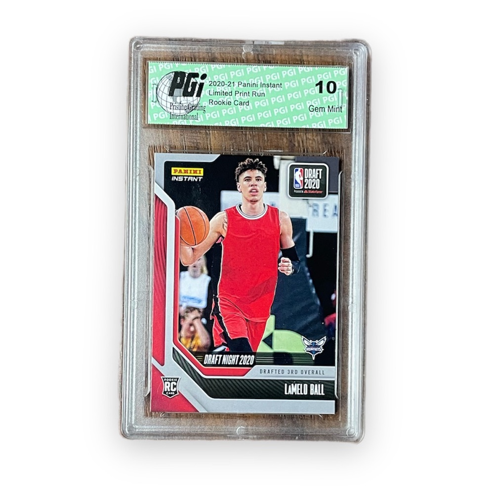 Lamelo Ball 2020 Panini Instant Draft Night Rookie Card #DN13 GEM MINT 10